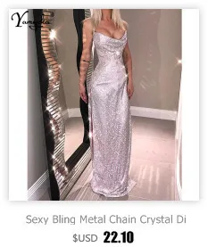 Сексуальная металлическая цепочка на тело летнее платье для женщин Bling Bralette бюстье Блеск Кристалл vestido Роскошные вечерние платья бодикон для ночного клуба