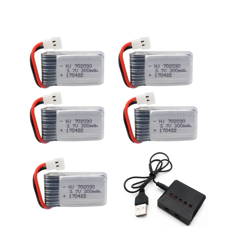 

Wholesale 3.7V 300mAH Lipo Battery Charger For Udi U816 U830 F180 E55 FQ777 FQ17W Hubsan H107 X11C FY530 RC Drones BATTERY Parts