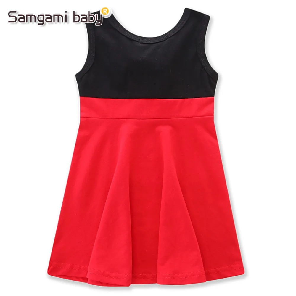 SAMGMAI BABY Halloween Party Princess Costume Cotton Children Dresses Sleeveless Cartoon Clothes Kids for Girls Clothing | Детская
