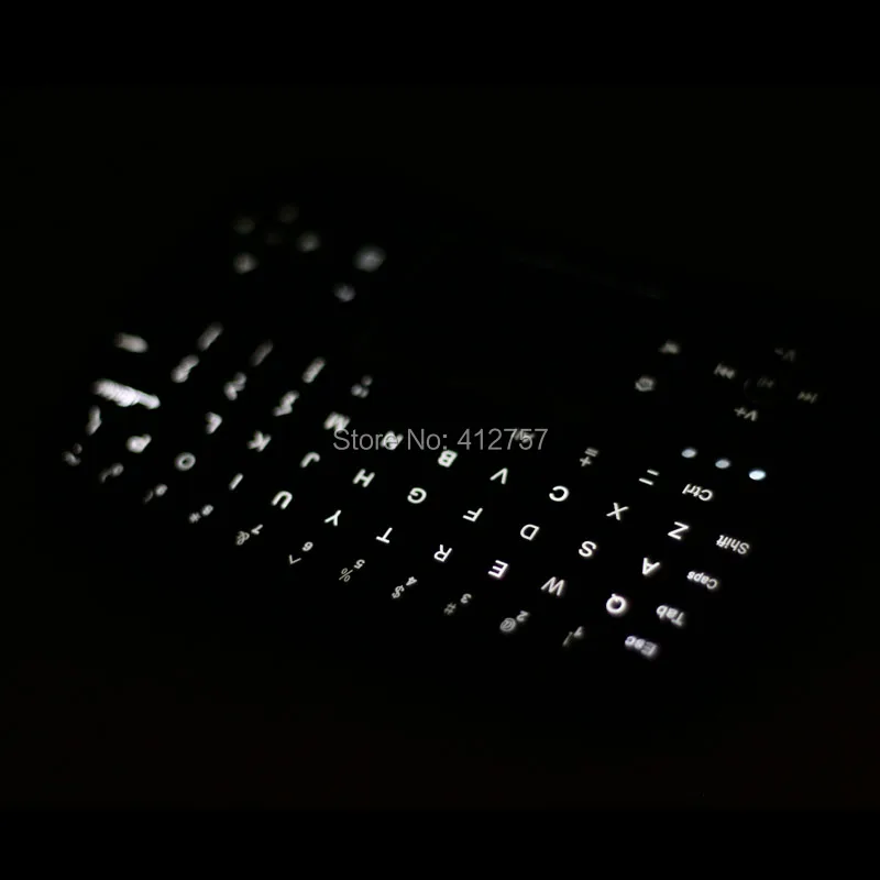 

[Free Shipping] iPazzPort(21TL) 2.4G Mini Wireless Germany(Deutsch) Keyboard+Air Mouse+TouchPad Built-in Backlight - 30pcs