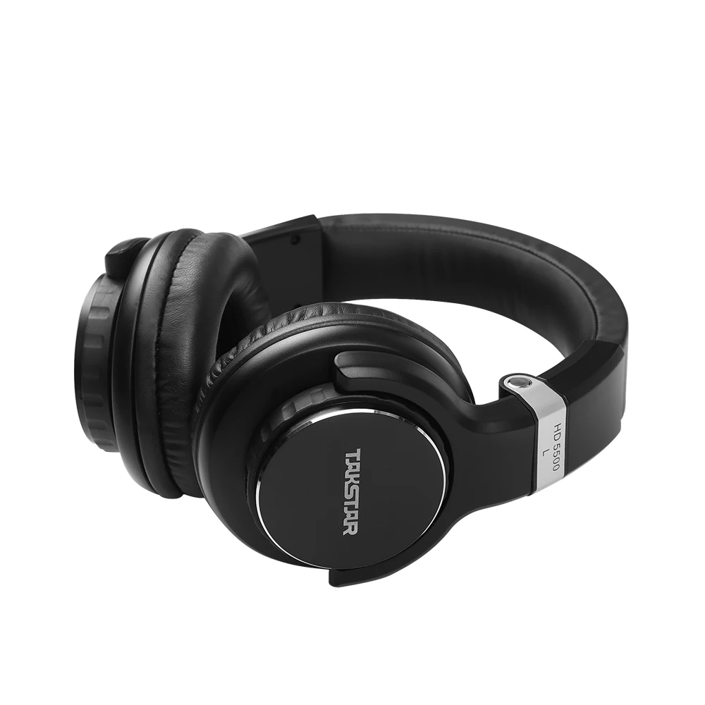 TAKSTAR HD 5500 Накладные Наушники Профессиональные студийные DJ наушники с шумоподавлением Проводная гарнитура для прослушивания музыки