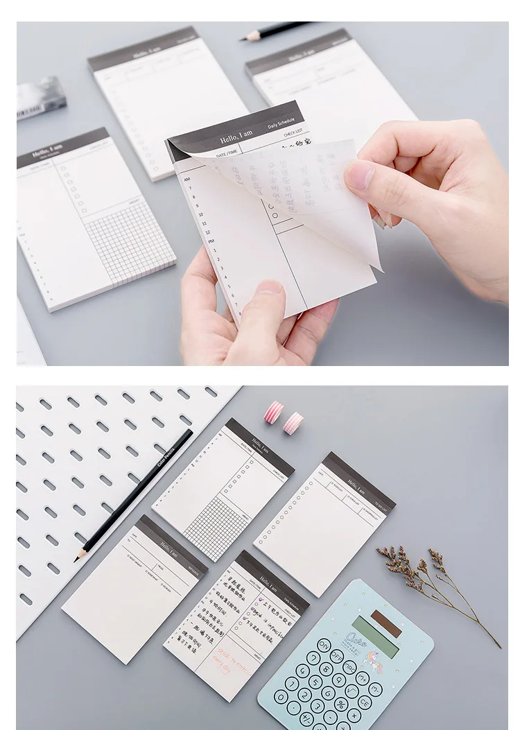 Мини-memo pad Стикеры для планов Бизнес тетрадь милые разместить его бумажные наклейки Скрапбукинг escolar канцелярские принадлежности