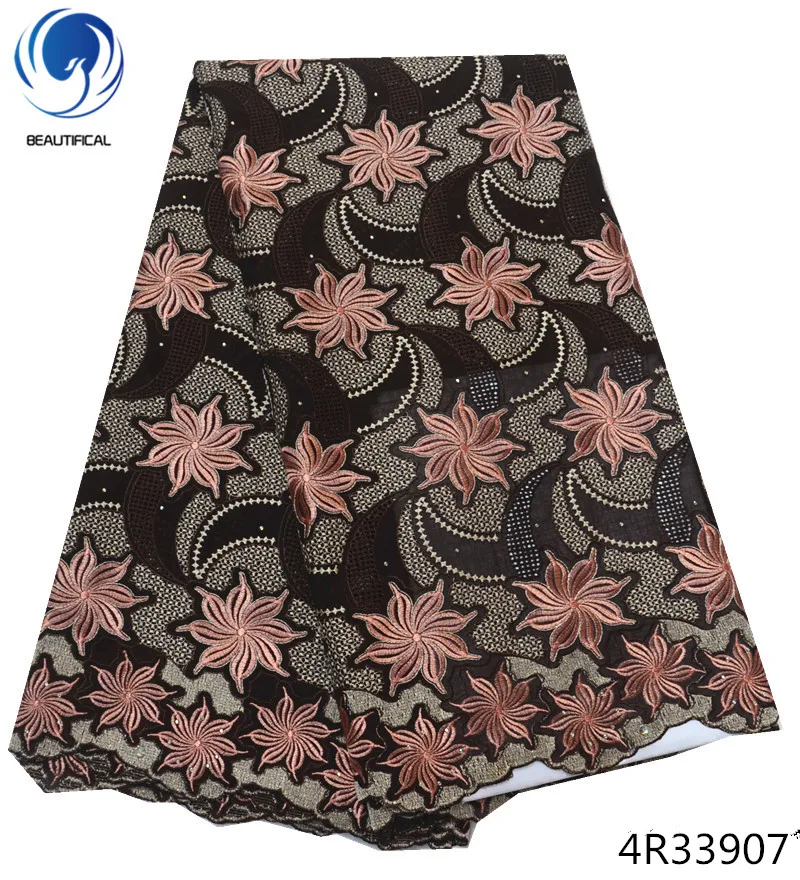 Красивые нигерийские швейцарские маркизет кружевные ткани африканская
