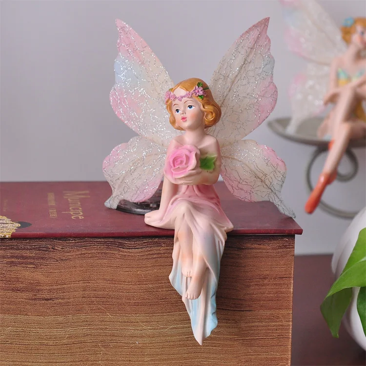 Сказочные фигурки и миниатюрные из смолы в пасторальном стиле аксессуары для