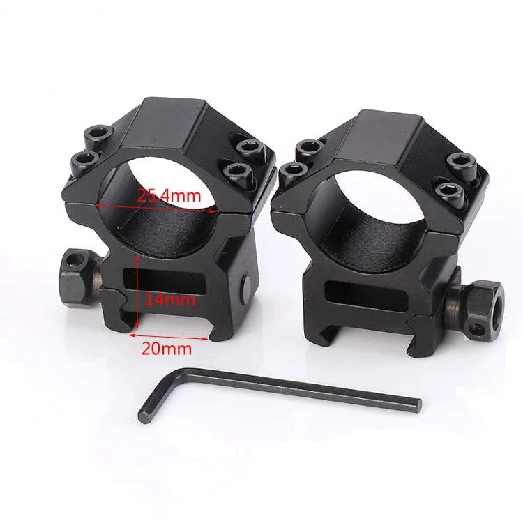 20mm LUGER 4-16X50 AOGL Тактический винтовочный оптический прицел красный зеленый синий светящаяся сетка стекло Выгравированный прицел для охотничьей винтовки - Цвет: 20mm
