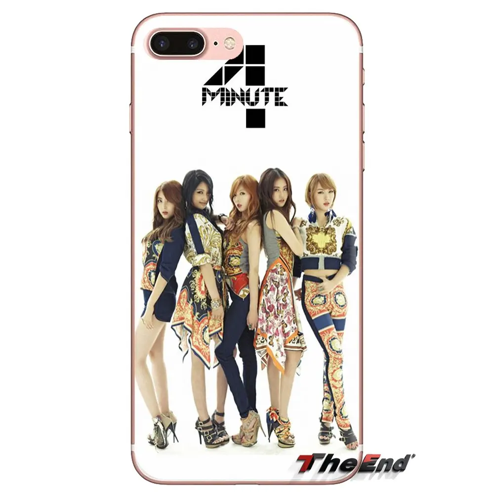 Silicone Cover 4minute 4 minute Kpop Wallpapers For Xiaomi Mi3 Samsung A10 A30 A40 A50 A60 A70 Galaxy S2 Note 2 Grand Core Prime |