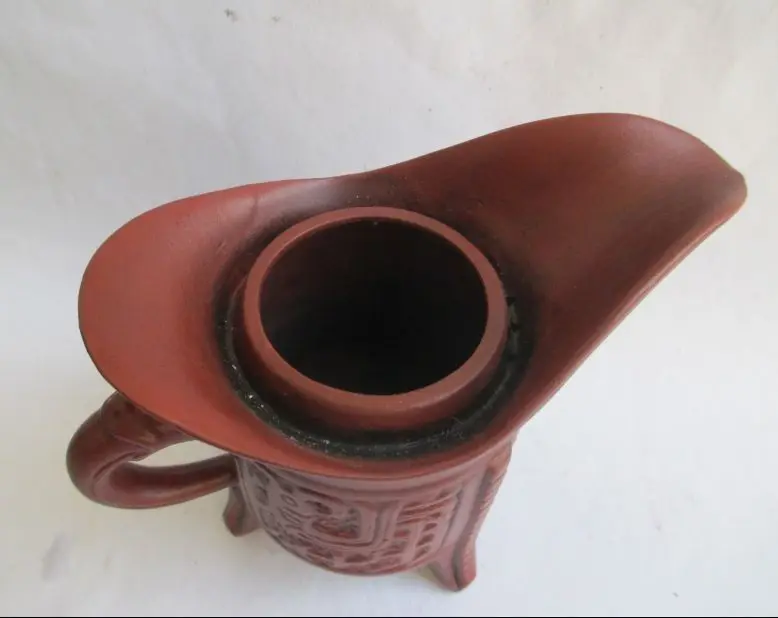Древний китайский исинский чайник из пурпурного песка на трех ножках | Дом и сад