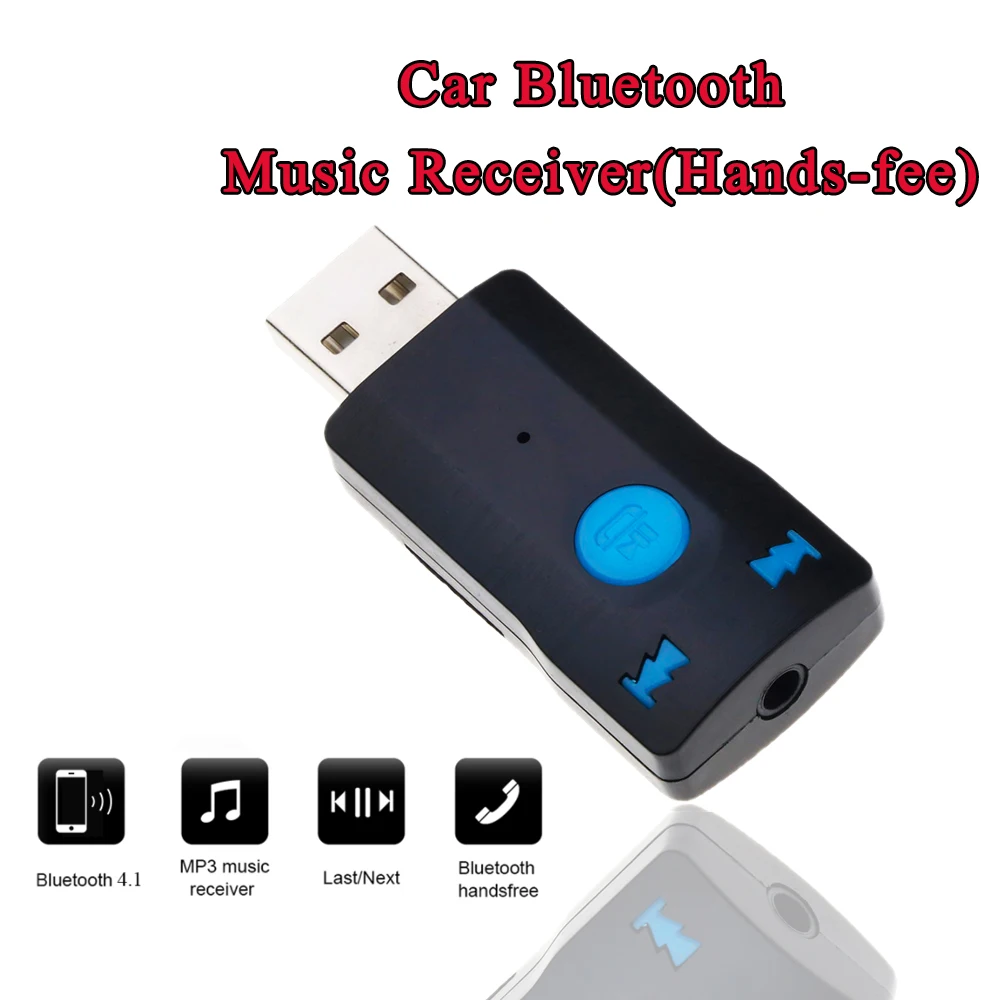 USB Bluetooth ресивер стерео KEBIDU Handsfree музыкальный с микрофоном 3 5 мм потоковое видео A2DP