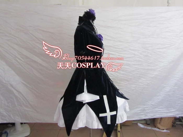 Rozen Maiden Suigintou Mercury Lampe dress Cosplay Costume K002 |