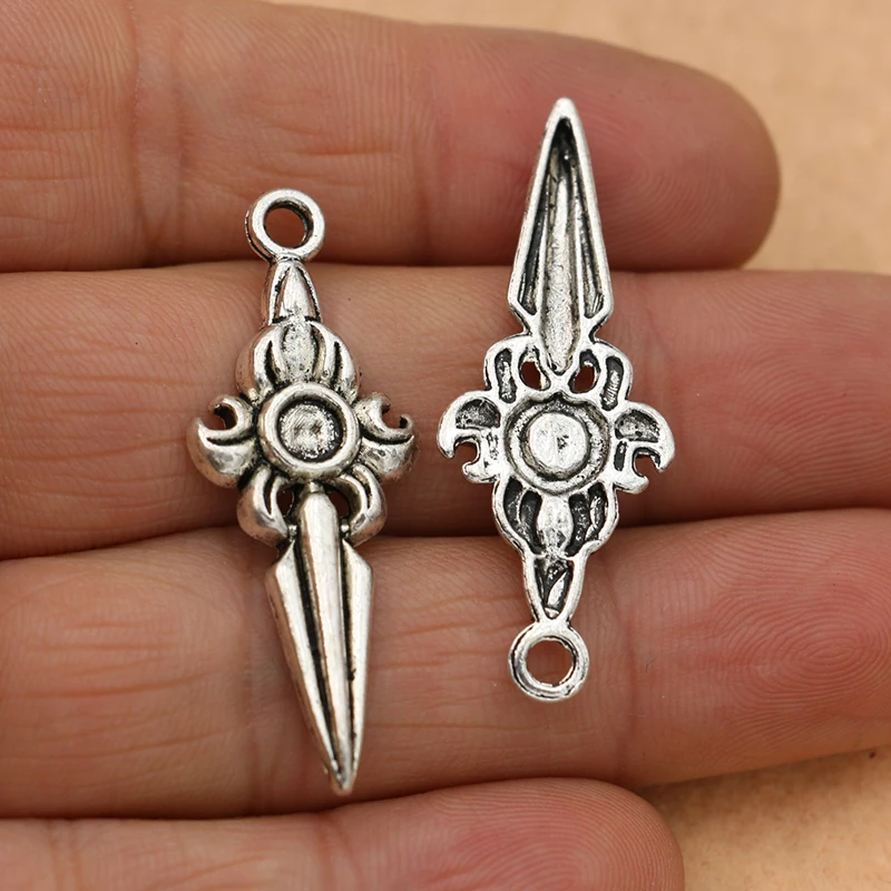 KJjewel античное серебряное покрытие фотоаксессуары DIY ювелирные изделия 41x16