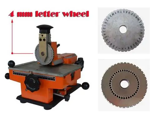 Полуавтоматический стандартный металлический штамповочный принтер