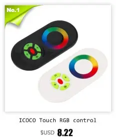 ICOCO новое поступление дешевые мини rgb контроллер диммер переключатель для 5050 3528 SMD светодиоды полосы DC 12 В