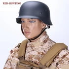 Тактический немецкий Стальной шлем WW2 M35защитный шлемшлем Второй мировой войны для военной игры CS