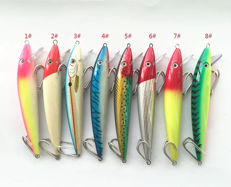 Рыболовная приманка 23 см 112 г большая рыболовная пластиковая жесткая рыболовные