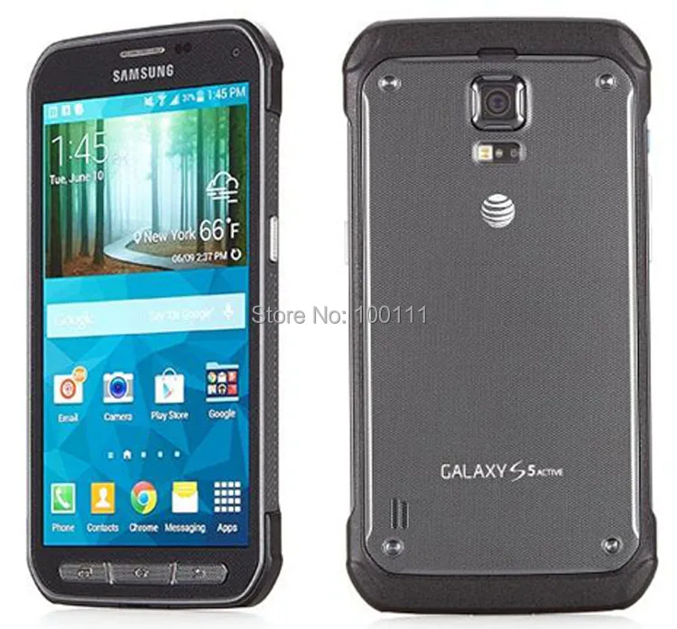 Оригинальный samsung Galaxy S5 активный G870A разблокирован смартфон Quad-Core 5 1 дюймов 16MP |
