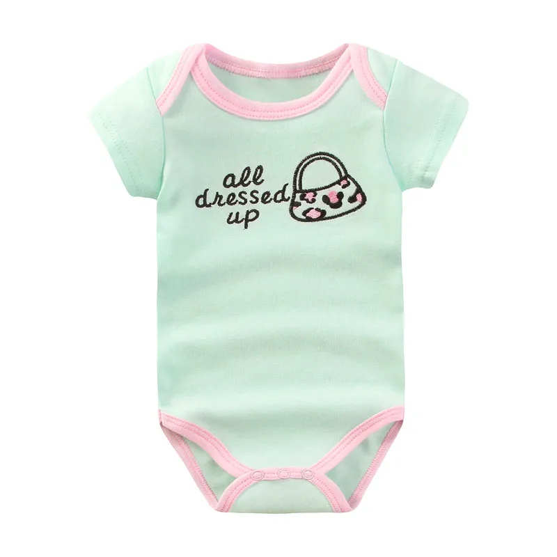 Детские комбинезоны летние комплекты одежды для малышей 100% Детский комбинезон