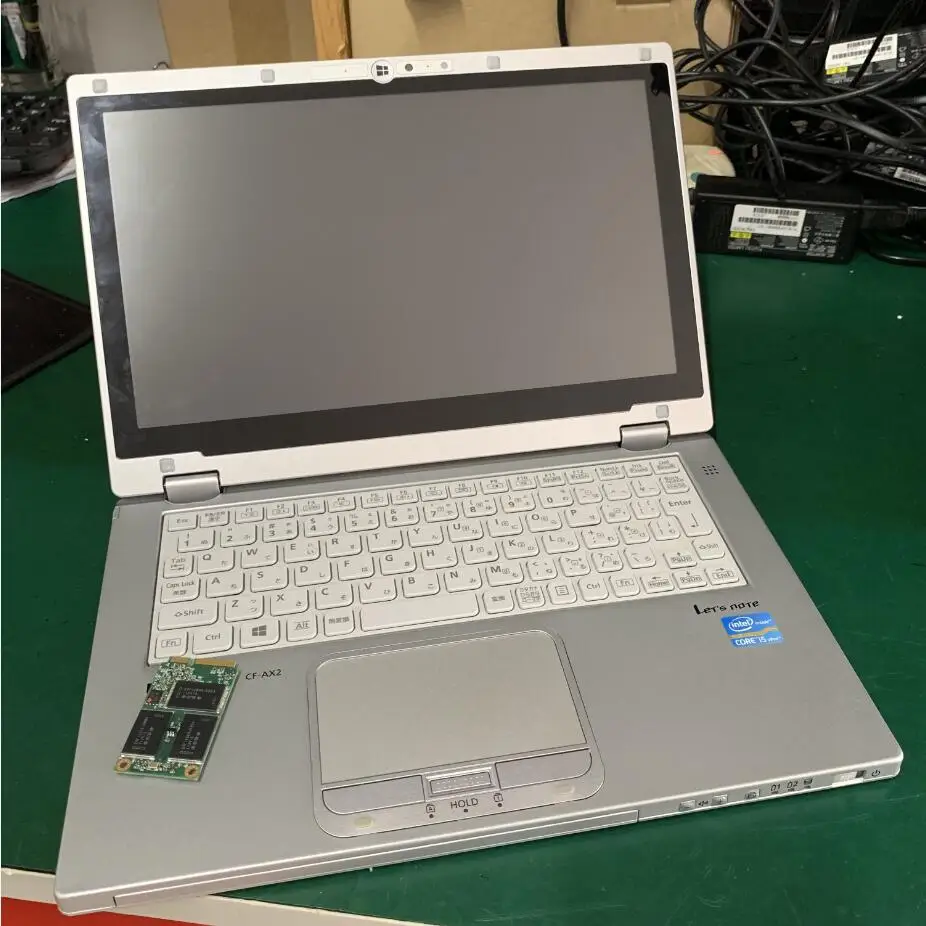 with 1tb mini ssd Лучшее качество промышленный прочный компьютер CF-AX2 CF AX2 ноутбук диагностический ПК с i5-3437U cpu и 8 Гб ram с ssd win7 установлен - Цвет: with 1tb mini ssd