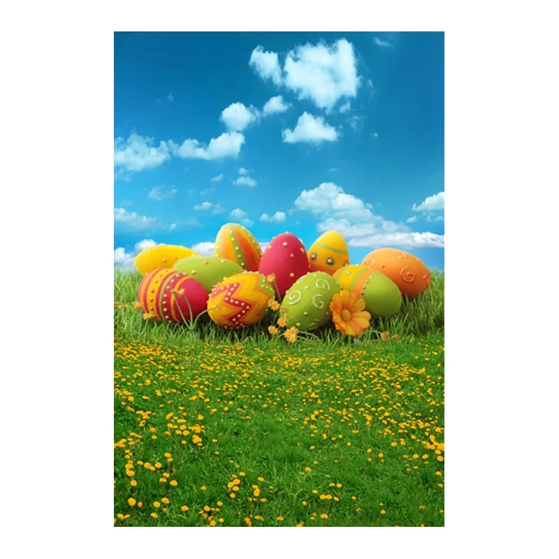 Весенний Цветущий фон для фотосъемки пасхальное яйцо детей аксессуары