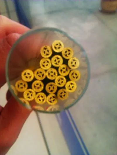 Поставка многоканальной латунной трубки длиной 400 мм диаметр 1 0/2 0/3 0/4 0 для