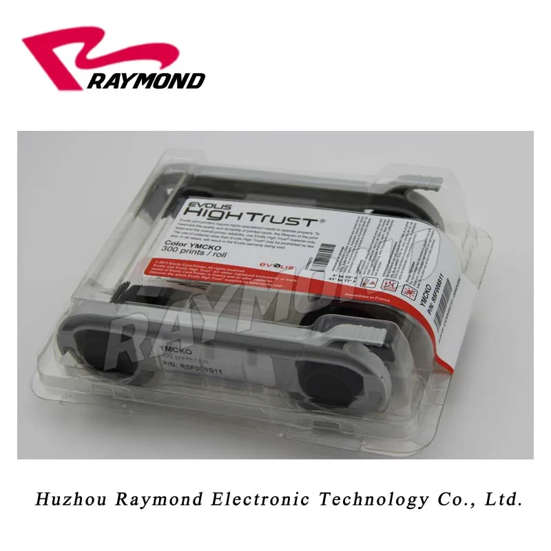 Цветная лента Evolis R5F008S11 ymcko для принтера Primacy id card и обновления Zenius до R5F008S140|card printer