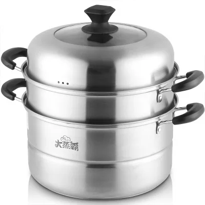 Joyoung три из нержавеющей стали пароход электромагнитное газовая плита целом 28 см