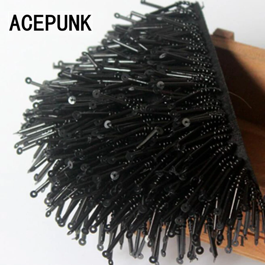 Женские эполеты/эполеты значки с бусинами черные серебряные кисточками