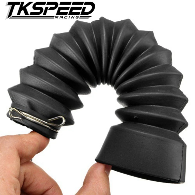 1 пара резиновая черная универсальная мотоциклетная вилка Gaiter Cover Shock Boots Gaiters Dirtbike