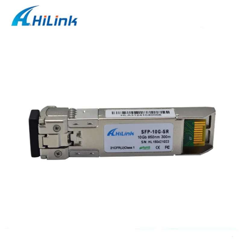 Многомодовый Дуплексный LC 10G 850nm 300m SR SFP+ приемопередатчик SFP-10G-SR