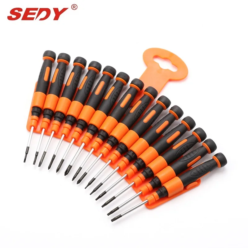 SEDY 14 отвёртки комплект Precision ремонт ноутбук телефон Torx крестообразная phillips|screwdriver