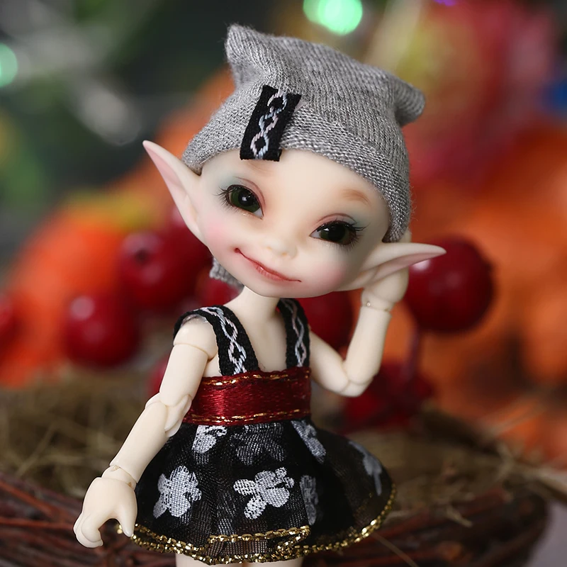 Realpuki Papilio сказочная FL BJD кукла 1/13 розовая улыбка эльфы Игрушки для девочек крошечные полимерные шарнирные куклы