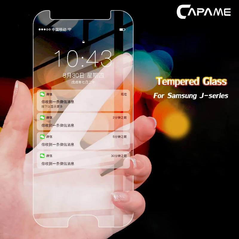 Защитное стекло CAPAME для Samsung Galaxy J5 2016 J6 2018 J4 Plus J8 J2 Prime Pro 2017 | Мобильные телефоны и