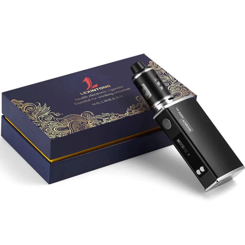 10 шт./лот ect 80 Вт vape мини-стартовый комплект с 4 2-мл танк-атомайзер 2200 мАч 18650