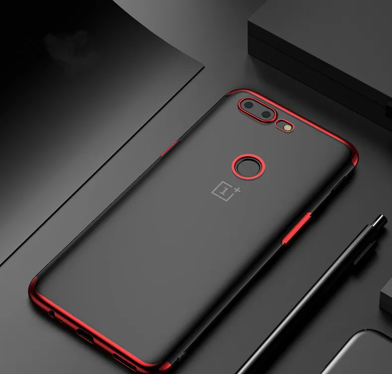 Роскошный мягкий чехол для oneplus5T Прозрачный блестящий one plus 5 T чехлы из ТПУ 5t |