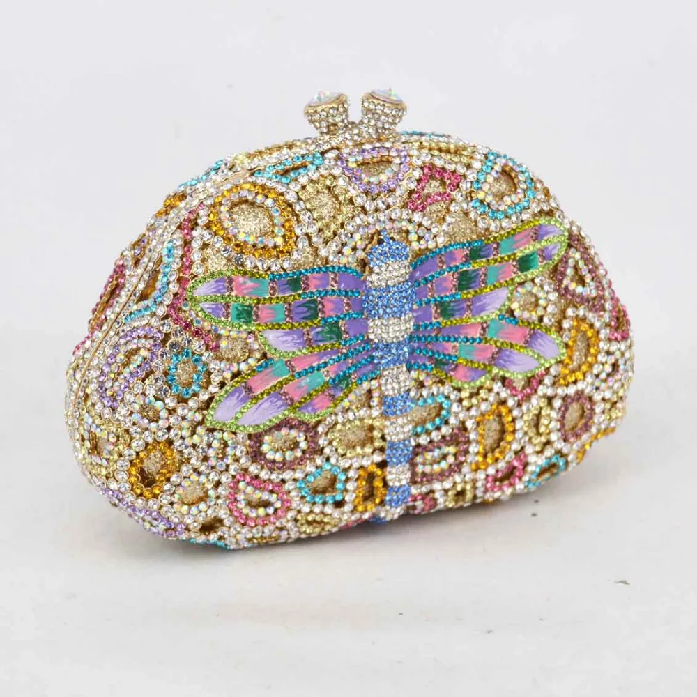 Роскошная сумка-клатч KHNMEET с бриллиантами и стразами Женский дизайнерский