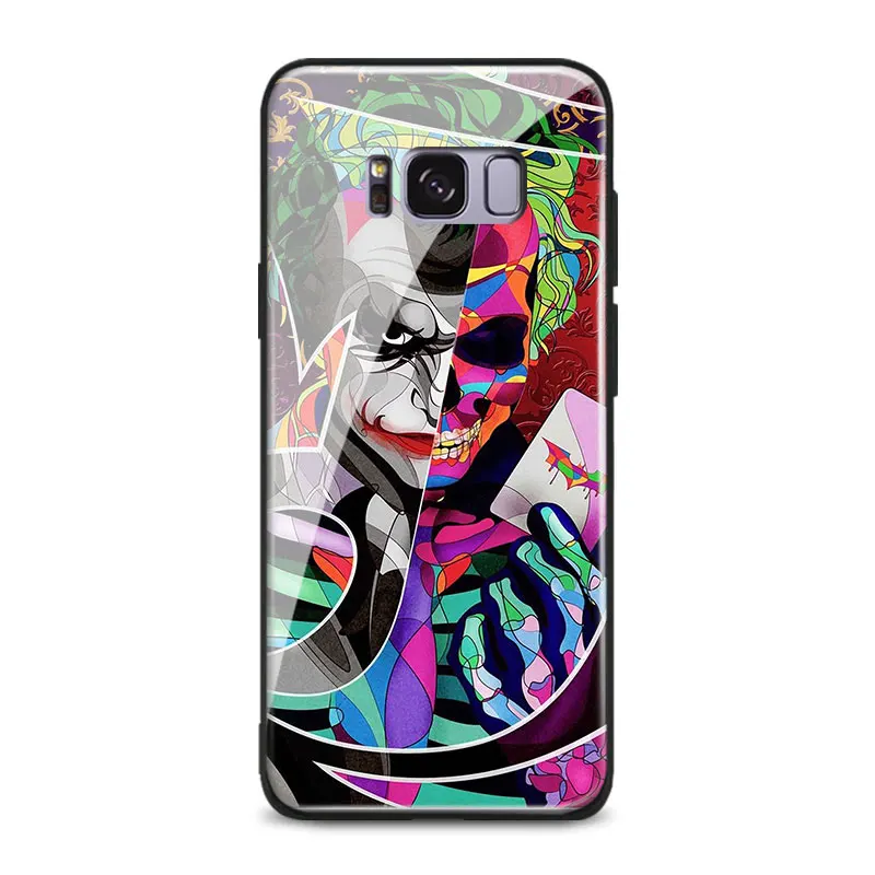AE 1637 Мягкий силиконовый чехол для телефона Joker из гладкого стекла для samsung Galaxy S7 Edge S8 S9 S10e S10Plus Note 10 8 9 10 PLUS - Цвет: AE 1637
