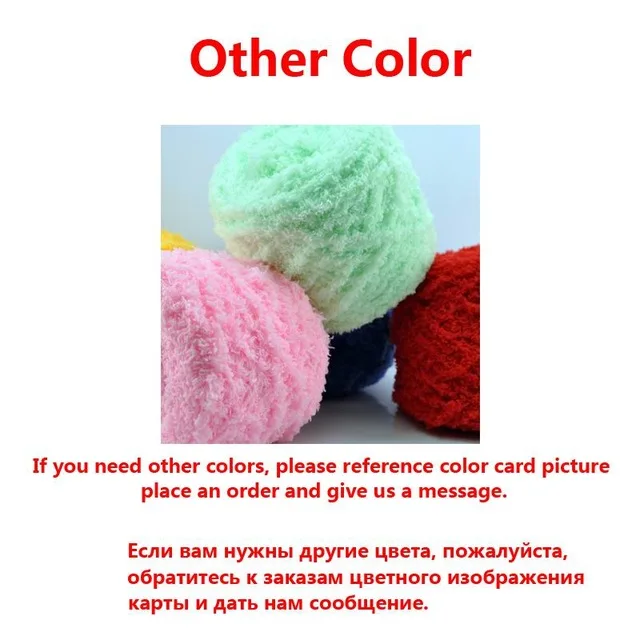 other color 5 шаров/Лот 500 г шерстяной толстый коралловый бархат мягкое детское одеяло свитер пряжа для ручной кашемировая пряжа для вязания крючком толстая пряжа - Цвет: other color
