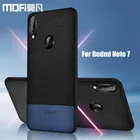 Чехол для xiaomi redmi note 7 pro, глобальная ударопрочная задняя крышка, силиконовые тканевые Чехлы, чехлы, оригинальный чехол MOFi note7