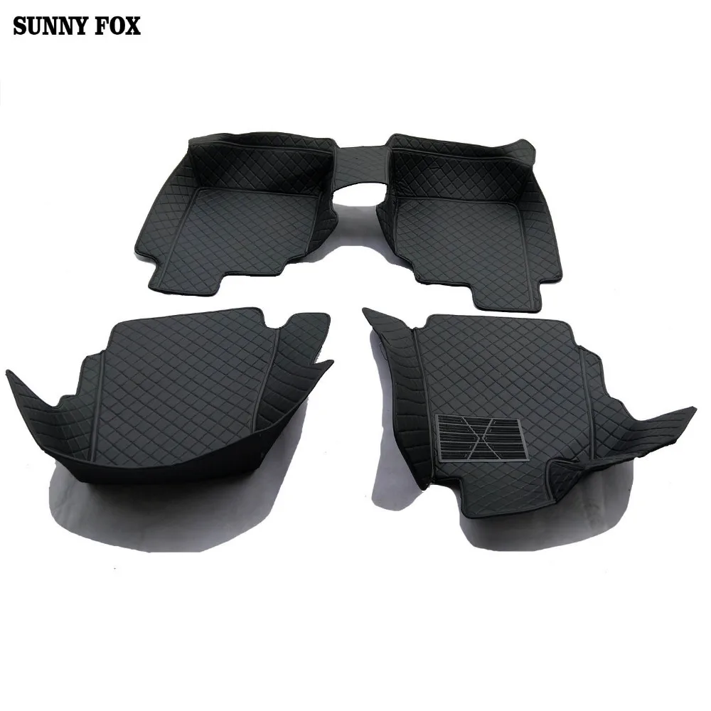 &quotSUNNY FOX автомобильные коврики для Mercedes Benz W203 S203 CL203 W204 S204 C204 W205 S205 C класса C180 C200 c300