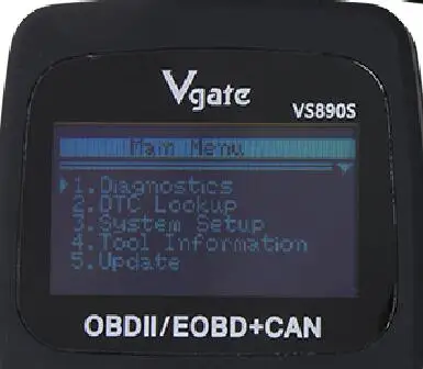 VGATE VS890/VS890S OBDII OBD2 диагностический инструмент VS890 автомобильный код считыватель MaxiScan VS 890 OBD II сканер VS890 многоязычный