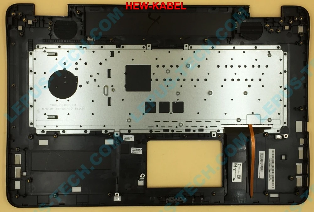 Русская клавиатура RU для ASUS N751 N751JK G771 GL771 с подсветкой верхний чехол подставка рук