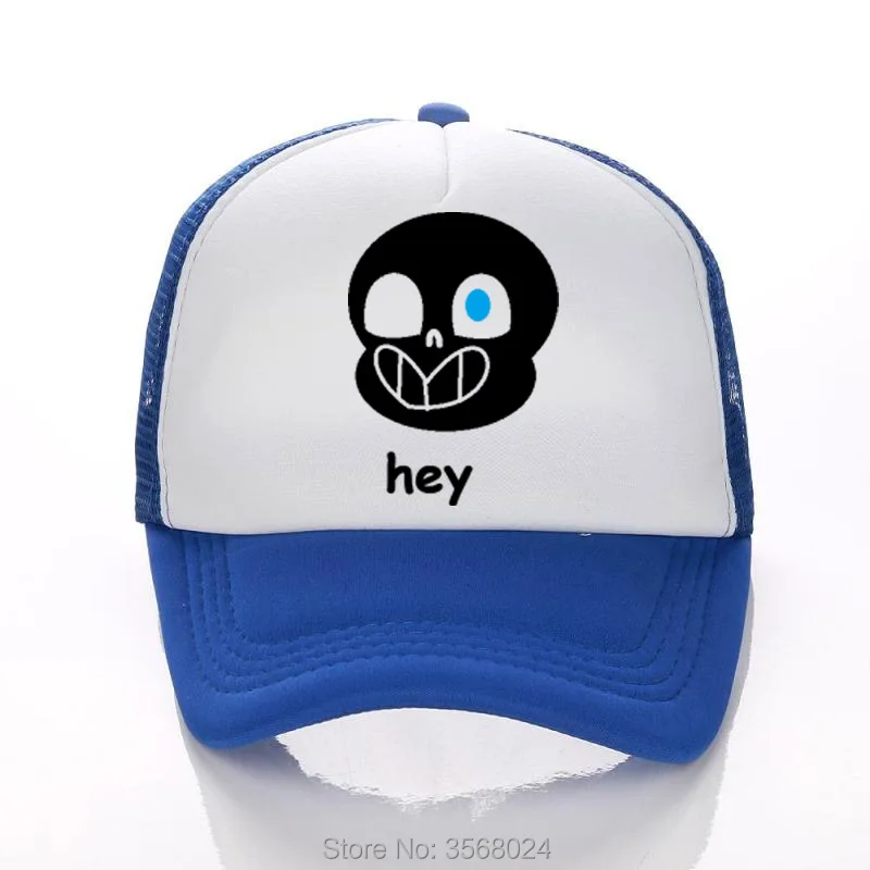 Бейсболка в полоску для мужчин летняя сетчатая Кепка защиты от солнца синяя