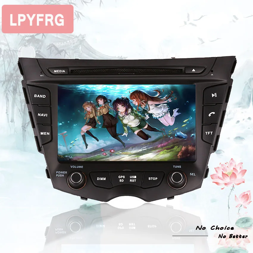 IPS HD 1024*600 Автомобильный gps навигатор sat glonass радио видео с 4g lte для Hyundai Veloster 2011- android