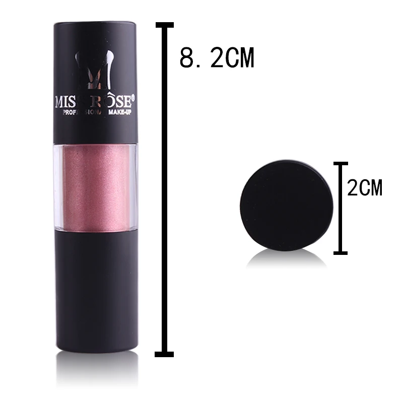 Металлическая губная помада MISS ROSE Макияж для губ блестящая водостойкая