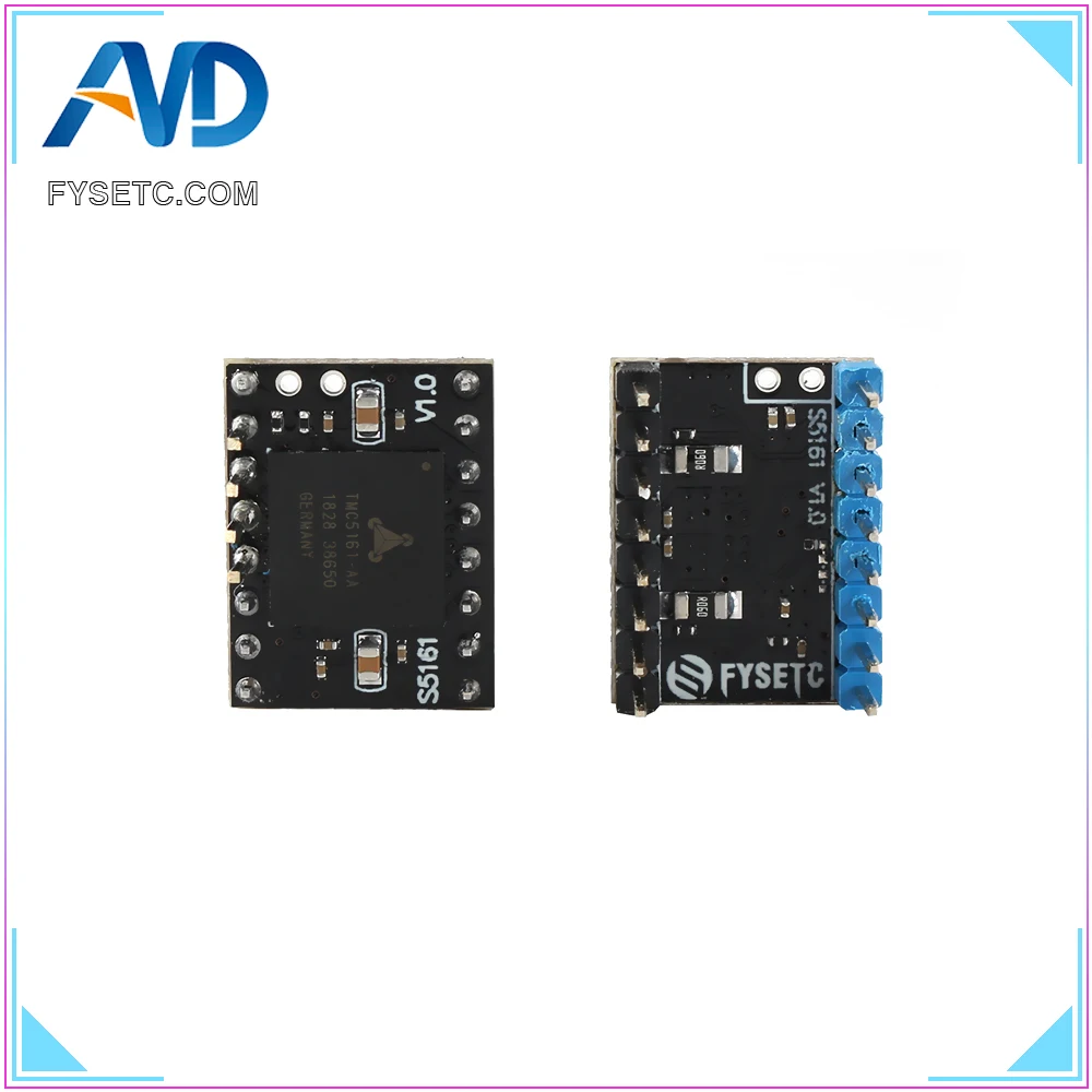 6 шт TMC5161 V1.0 SPI Драйвер шагового двигателя Высокое Мощность 3.5A бесшумный драйвер