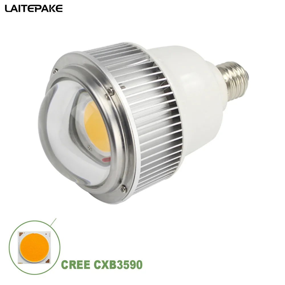 CREE CXB3590 светодиодный светильник для выращивания cob E27 100 Вт 7942.67lm AC 100-277 В фитолампа для выращивания растений в помещении