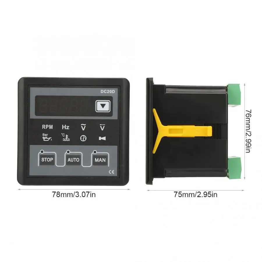 Панель управления генератором DC20D автоматический модуль для дизельного