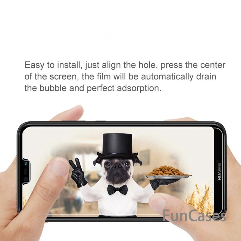Экран протектор для huawei P20 Pro P8 P10 P9 Lite 2017 2.5D защитной пленкой на плюс c закаленным