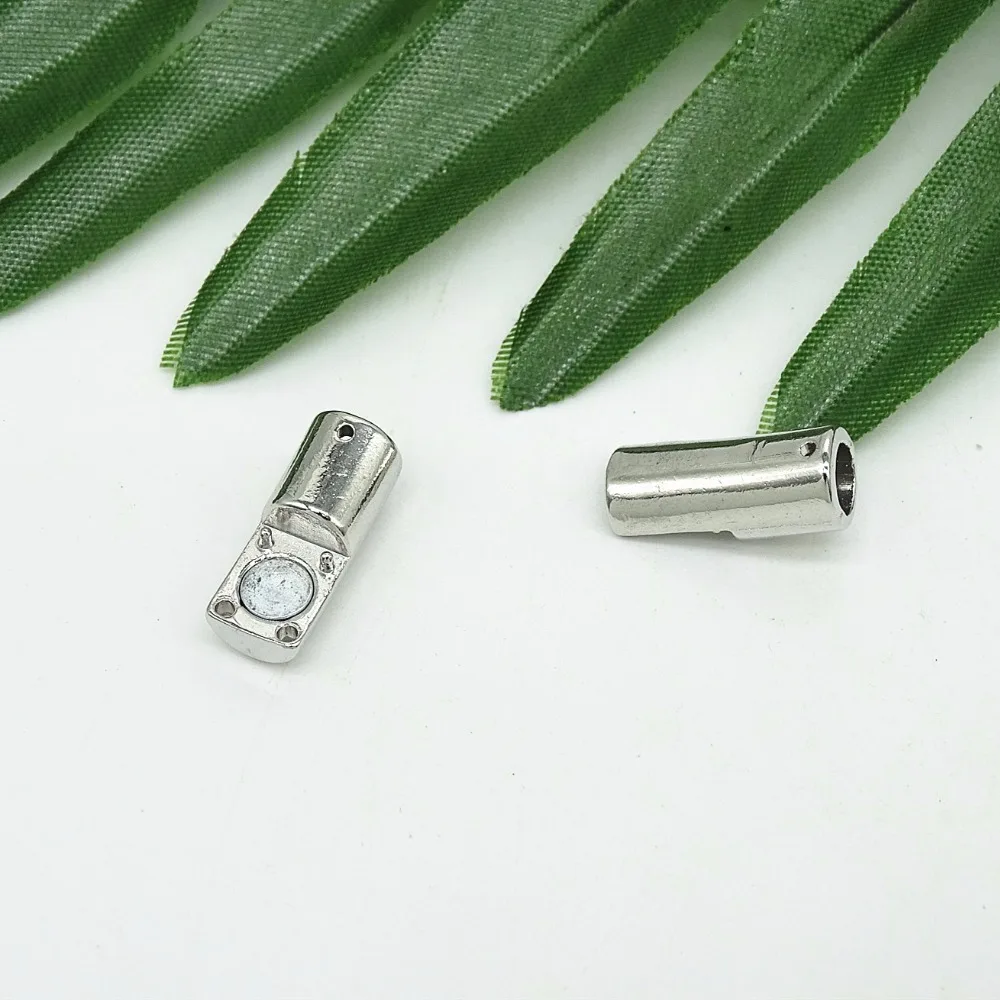 

Rhodium Color Strong Magnetic Clasps for Necklace Bracelet Chain Buckle Hook Clasps Jewelry Making Findings, Leather Cord Clasps
