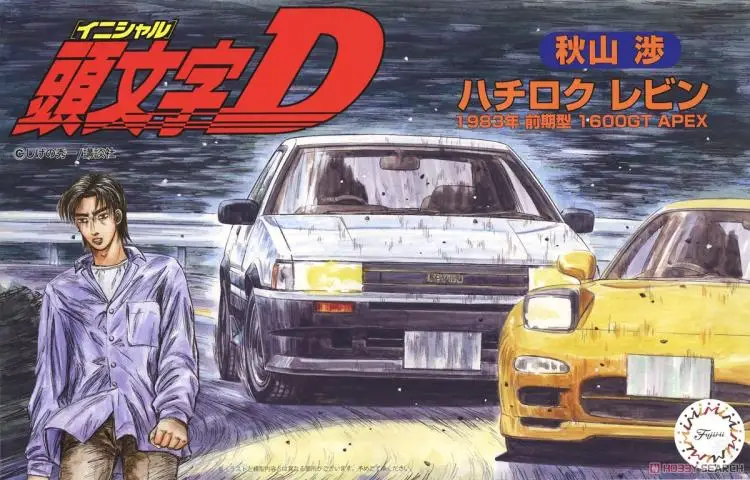 

1/24 INITIAL D AE86 Levin 18361