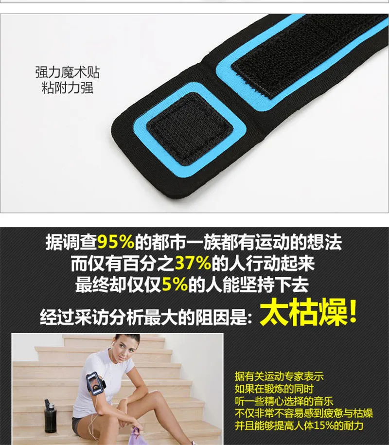 Водонепроницаемый тренажерного зала Спортивная Беговая повязка для iPhone 8 7 4 5 5S 5C SE 6 6s 8plus X XS XR чехол для телефона чехол держатель в виде нарукавной повязки